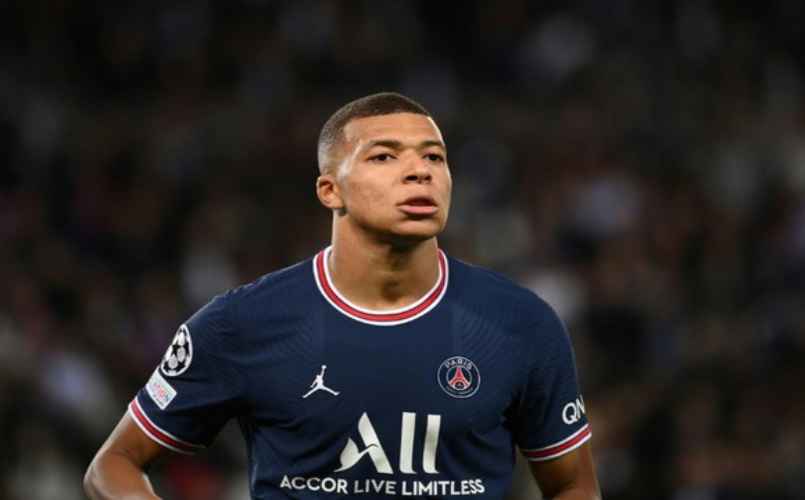 Hình ảnh tiền đạo Kylian Mbappe