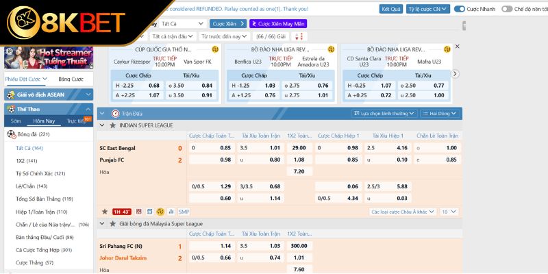 Đối tác cung cấp game thể thao uy tín tại KU88