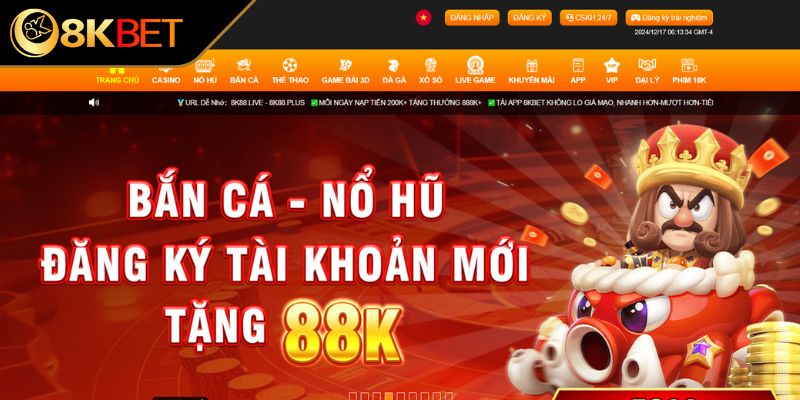 Nhận khuyến mãi đặc biệt cho tân thủ khi đăng ký KU88