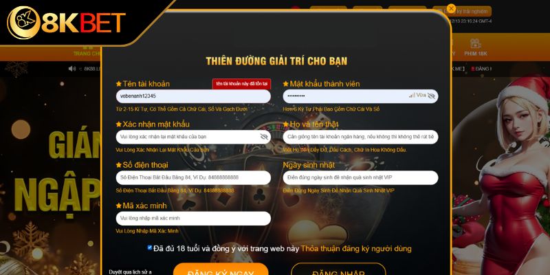 Xác nhận và đăng ký nhà cái KU88