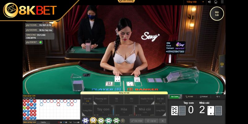 Các Dealer xinh đẹp và sexy làm sôi động sảnh chơi