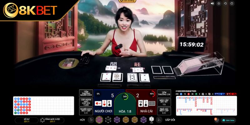 Tham gia trò chơi bài Baccarat nổi tiếng nhất