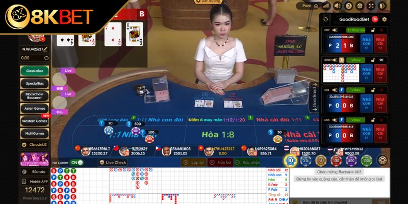 Trải nghiệm cược phiên bản Baccarat mới nhất